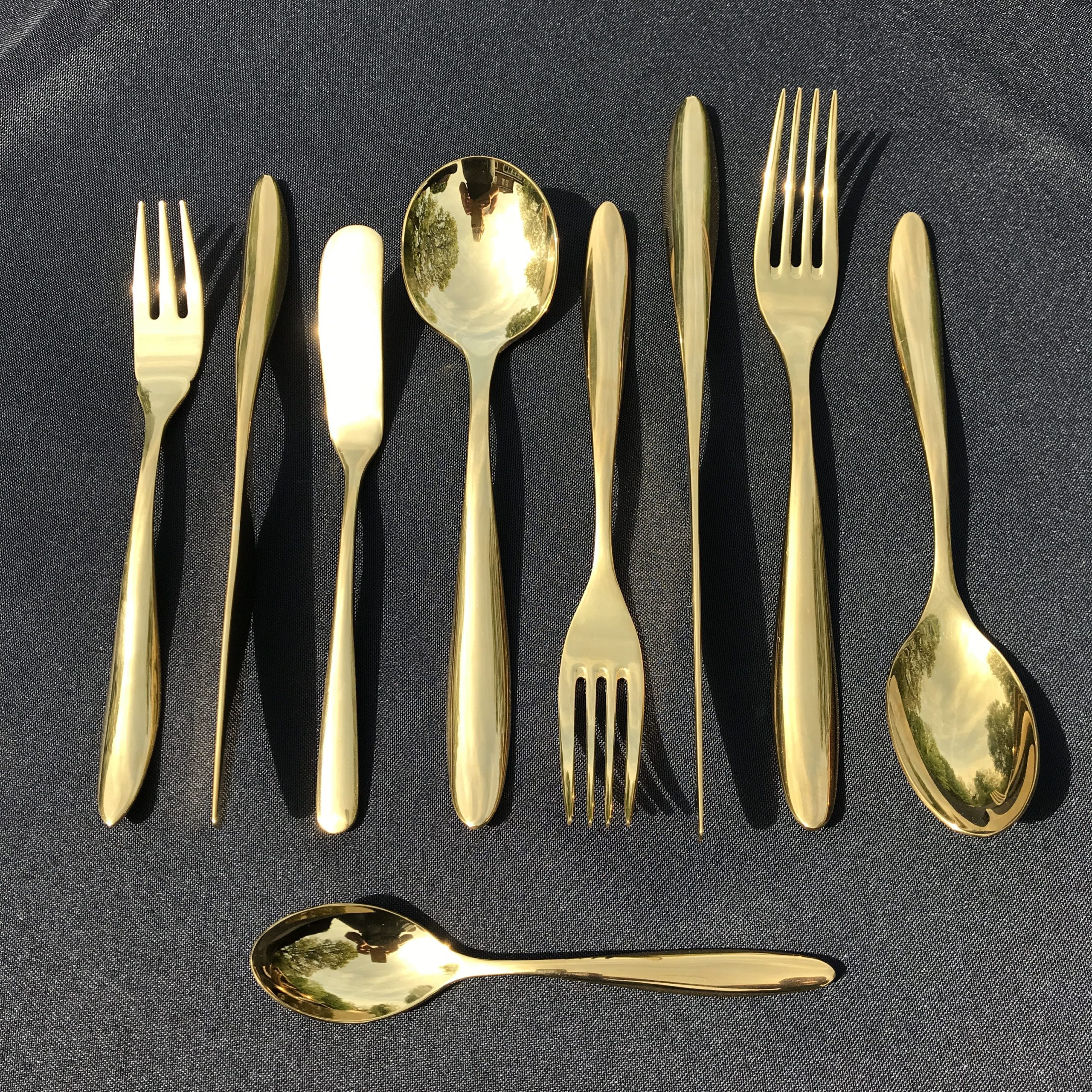 Gold Cutlery – The Luxe Touch